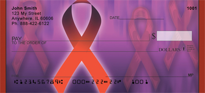 Let's Reach For The Cure Personal Checks