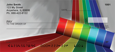 Rainbow Road Personal Checks