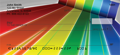 Rainbow Road Personal Checks