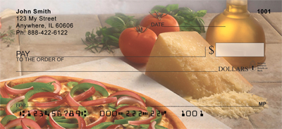 Homemade Pizza Personal Checks