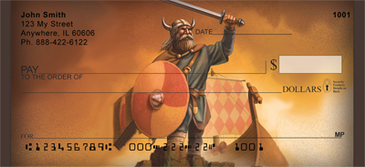 Mighty Vikings Personal Checks