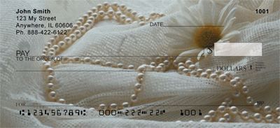 Wedding Day Pearls Personal Checks