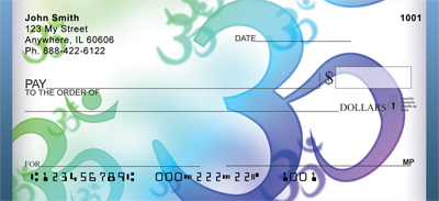 Sacred Aum Symbol Personal Checks