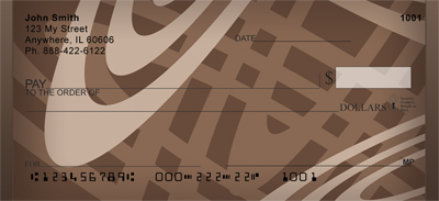 Brown Out Personal Checks