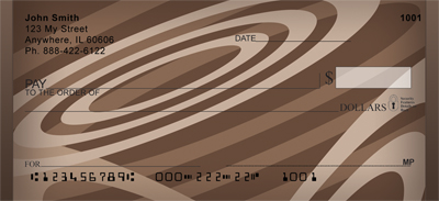 Brown Out Personal Checks