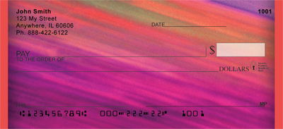 Color Crazy Personal Checks
