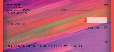 Color Crazy Personal Checks