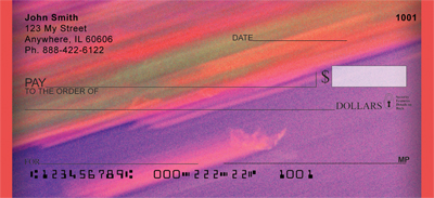 Color Crazy Personal Checks