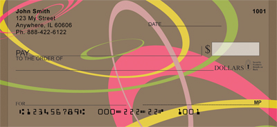 Colorful Networks Personal Checks