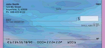 Pastel Waters Personal Checks