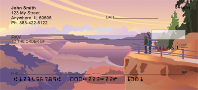 Majestic Grand Canyons Personal Checks