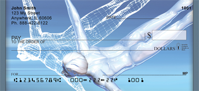 Diving Into The Blue Personal Checks
