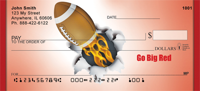 Go Big Red Personal Checks