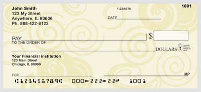 Swirls Personal Checks