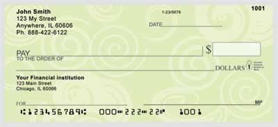 Swirls Personal Checks