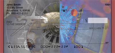 Space Age Travel Personal Checks