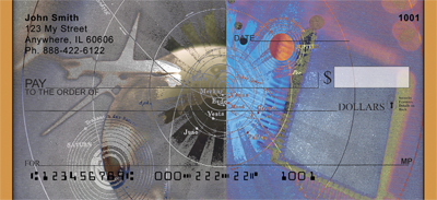 Space Age Travel Personal Checks