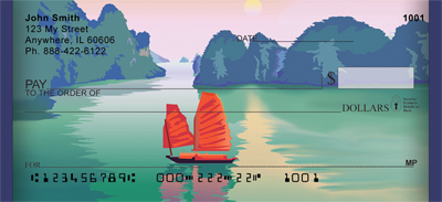 Oh So Far Away Personal Checks