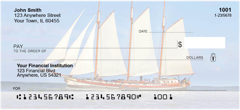 Clipper Ships Personal Checks