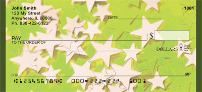 Color Me Stars Personal Checks