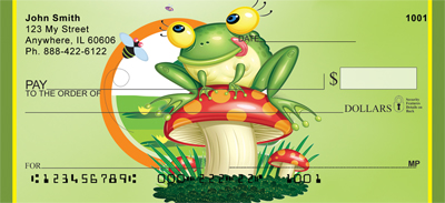 Froggy Heaven Personal Checks