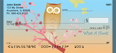 Life's A Hoot Personal Checks