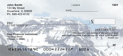 Heavenly Psalms Personal Checks