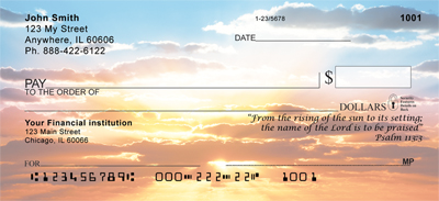 Heavenly Psalms Personal Checks