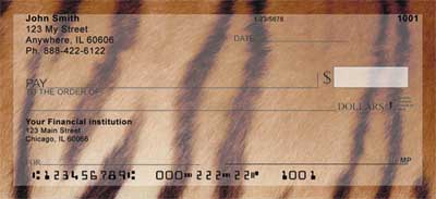 Animal Prints Personal Checks