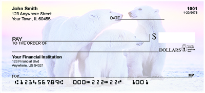 Polar Bears Personal Checks
