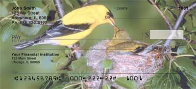 Baby Birds Personal Checks