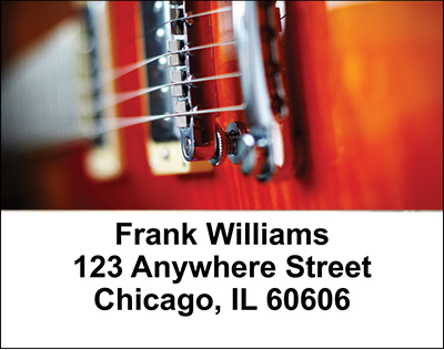 Guitars Address Labels