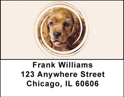 Cocker Spaniel Address Labels