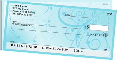 Vines Side Tear Personal Checks