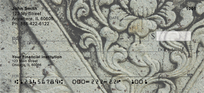 Asian Carvings Personal Checks
