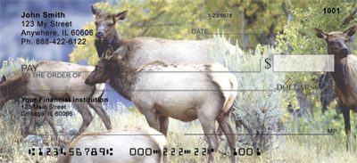 Elks In High Country Personal Checks