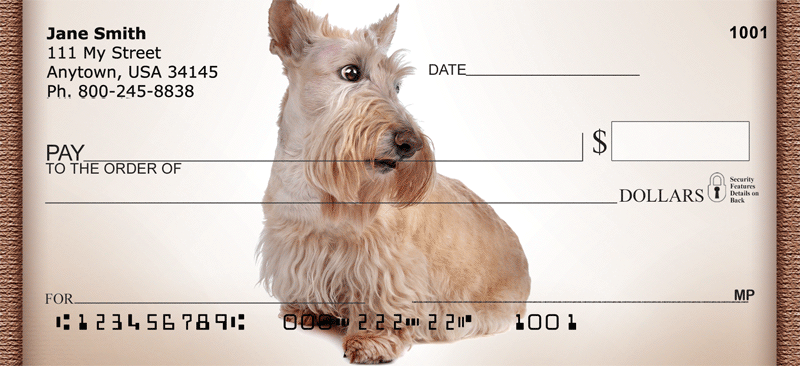 Scottish Terriers Personal Checks