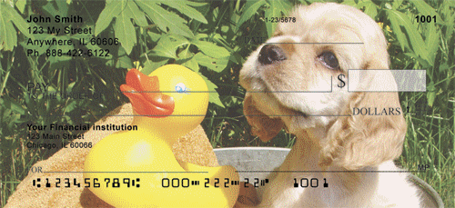 Cocker Spaniels Personal Checks