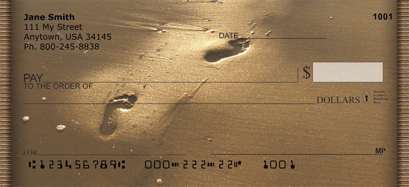 Footprints Personal Checks
