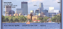 Minneapolis Skyline Personal Checks