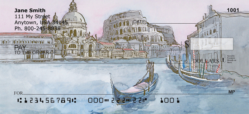 Italy Remembered Personal Checks