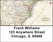 Historical North America Address Labels