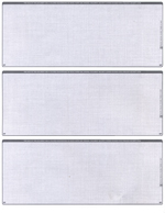 Grey Safety Blank Stock For 3 to a Page Voucher Computer Checks
