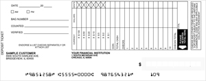 Business Deposit Book - Style 4