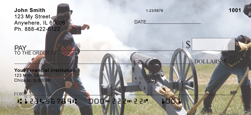 Civil War Personal Checks