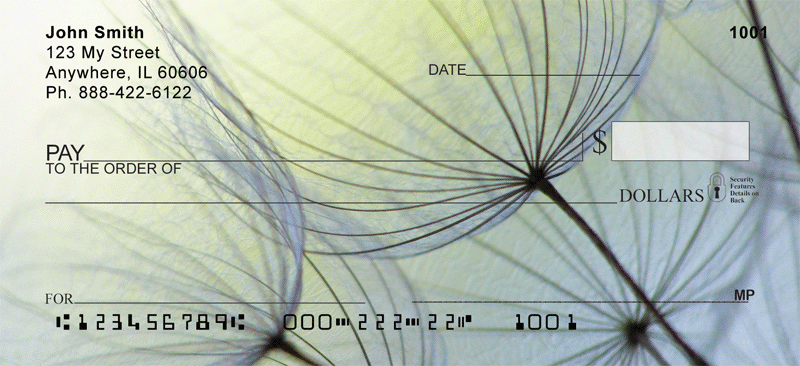 Dandelion Personal Checks