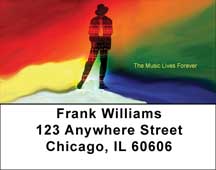 The Music Lives Forever Address Labels
