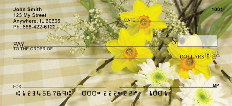 Daffodils Personal Checks