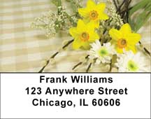 Daffodils Address Labels