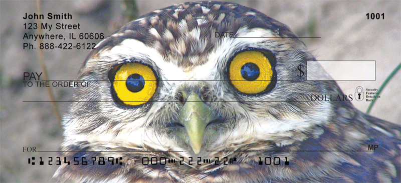 Wise Old Owls Personal Checks